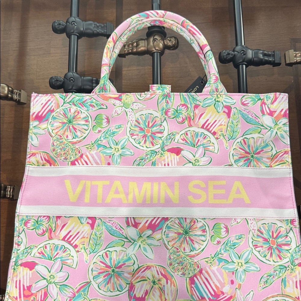 London Fog Beach Tote